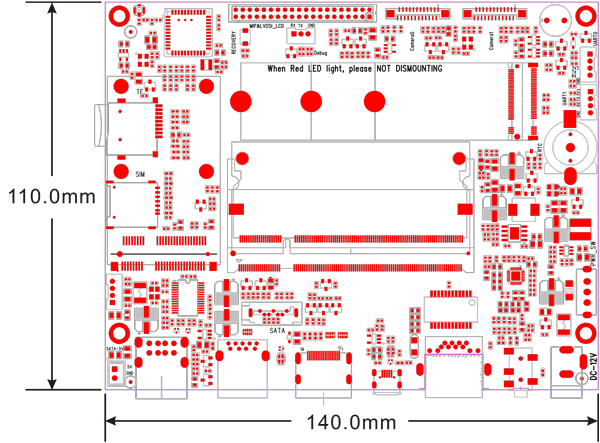 KIT3566_PCB_dimension