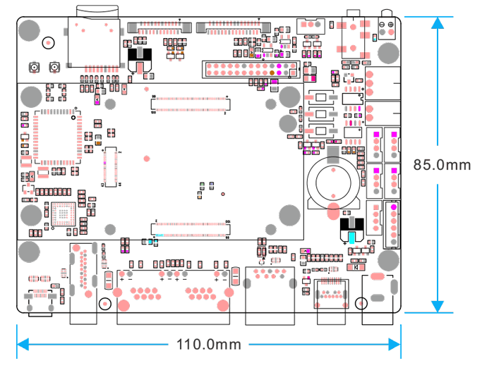 SBC3576_PCB_dimension