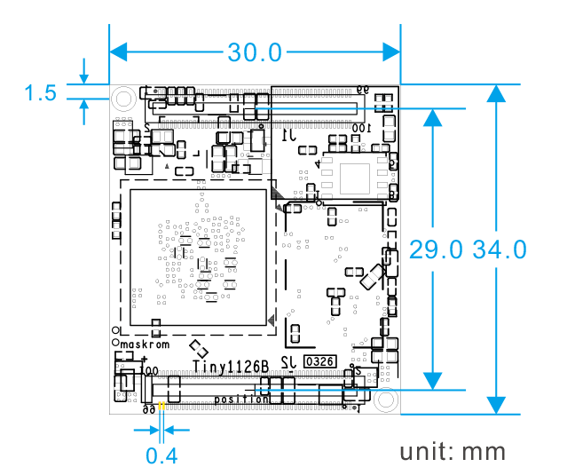 Tiny1126B_PCB_dimension
