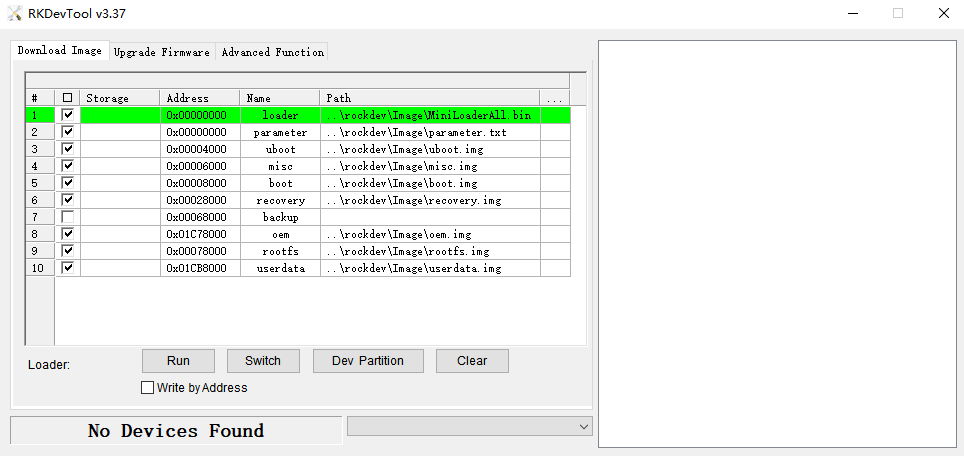 open RKDevTool