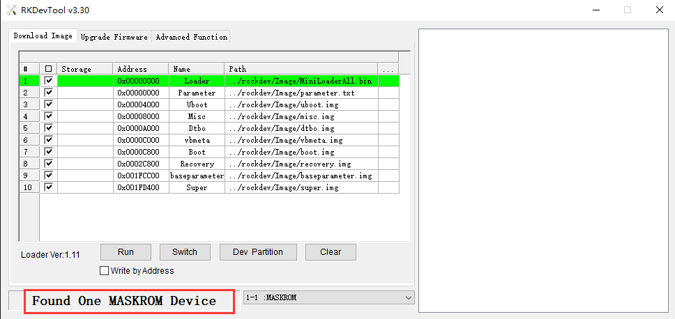 Found_maskrom_Device